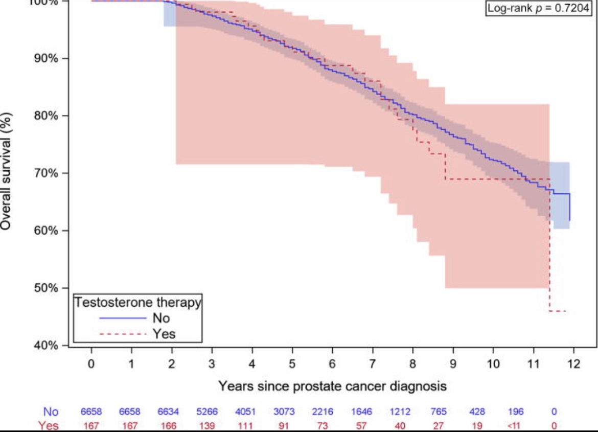 ✏️Prostat Kanseri İçin Aktif İzlemde Takip Edilen Erkeklerde Testosteron Replasman Tedavisinin Onkolojik Sonuçları
🔹Prostat kanseri ve testosteron arasındaki ilişki kompleks bir konudur.
🔹Vakaların %60'a kadarı aktif izlem ile yönetilmektedir.
