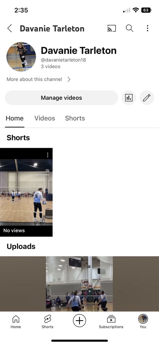 tarletondavanie's tweet photo. Just created a YouTube accounte with film posted to it! Please leave feedback on how to improve my game to play at the next level! @SPVBinc @nxt1sports @vbconnection @legerandmoon @ETSUVolleyball @TusculumWVB https://t.co/fi8VrXmRjg