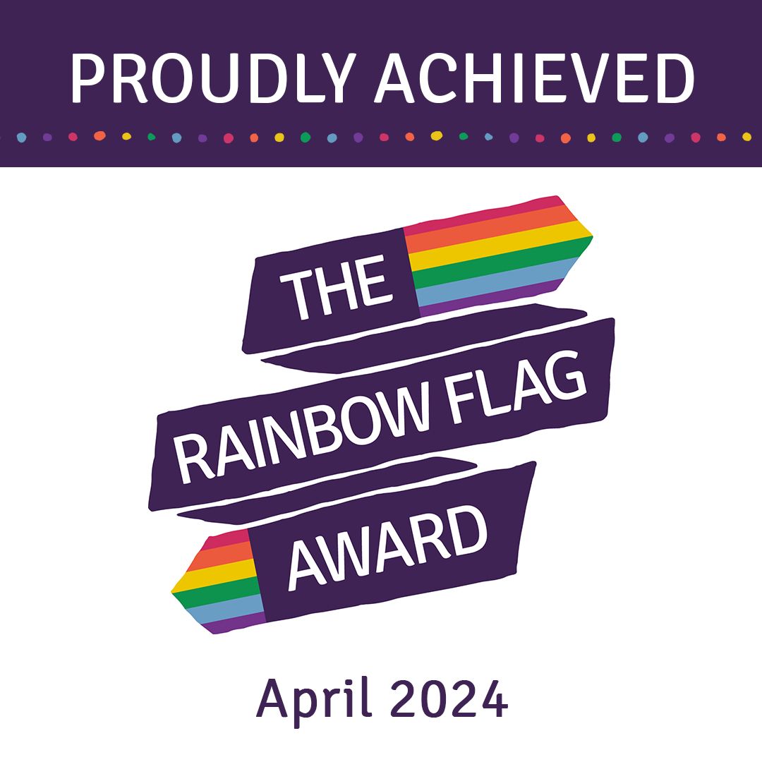 We are pleased to announce that MAPAS is now an official recipient of the Rainbow Flag Award, a nationally recognized kitemark and we can proudly state that our service is welcoming and inclusive to people from the LGBT+ community.