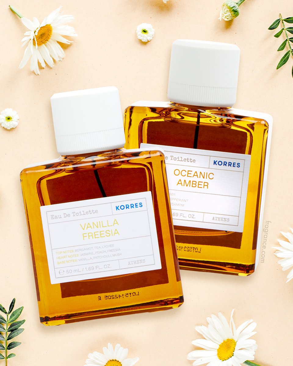 FragranceNet's tweet image. Vanilla Freesia and Oceanic Amber- Doesn't get better than these two #Korres 🧡
shorturl.at/xNWX6