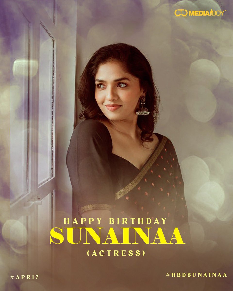 Team @CtcMediaboy wishes happy birthday to the hardworking actress @TheSunainaa #Sunainaa #HBDSunainaa 🍰 Good luck for your forthcoming flicks.