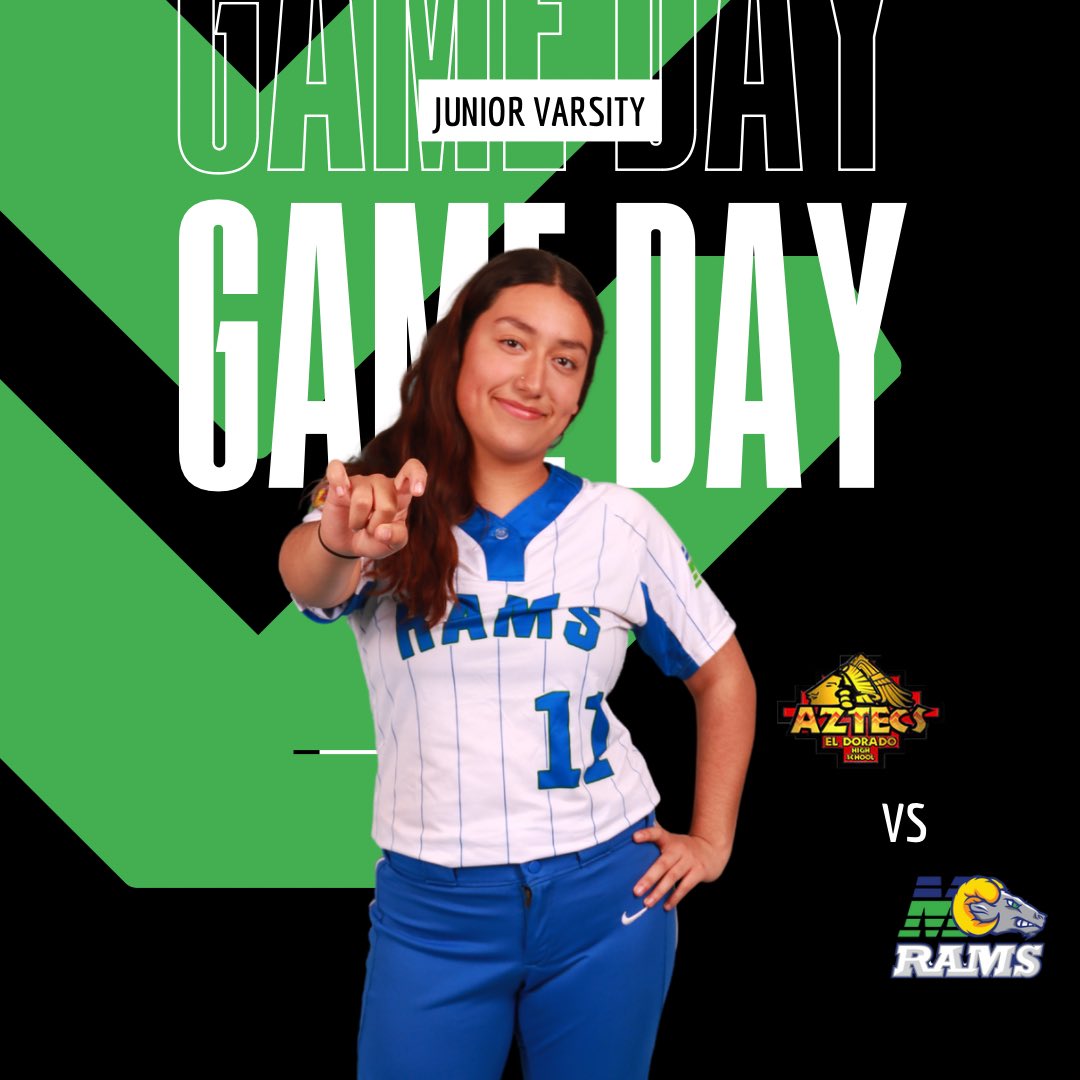 Only ✌🏽 more games of the 2024 season! Come out and catch the RAMS back in action for our last Home game! 🆚: El Dorado 🕓: JV 4 PM 📍: Montwood HS #HornsUp🤘🏽#GoRams🐏