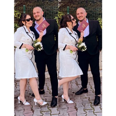 Senemtunal4's tweet photo. Mr &amp; Mrs Balaban 🤍🪶 https://t.co/BUgSk0S7DZ