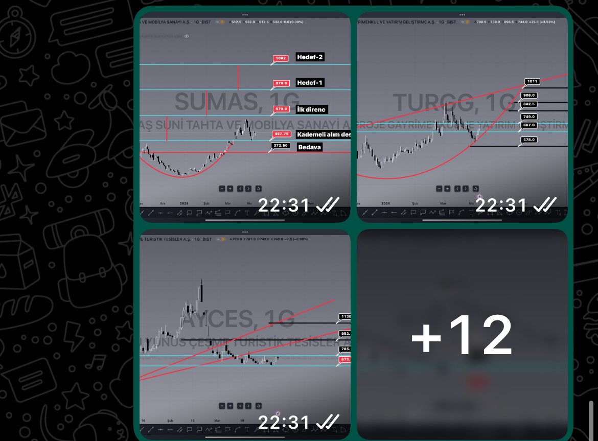 Bu gece sizinle  15 tane ekmek #borsa 
Paylaşacağım 

Ne haliniz varsa görün :)) 

#ordı & #trb  

#golts 

#turbo #flokı #doge #shıb #pepe #aıdoge #bone #bonk 

 #borsa 

#Bitcoin                           

#vkıng #kutpo #kartn #alves #obams 
#lmkdc #artms #arzum #ateks #hatsn…