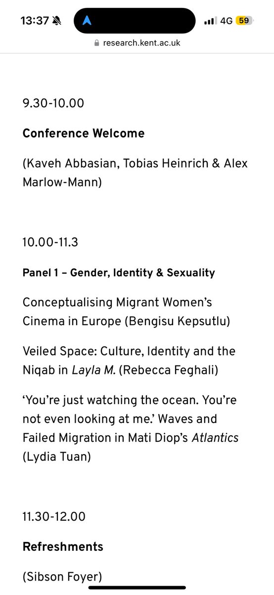 Bengisu Kepsutlu (@su_kepsutlu) on Twitter photo Arrived to <a href="/UniKent/">University of Kent</a> for the Migrant Voices in European Cinema conference. Feel excited (but also a little nervous 😅) to be in the opening panel! Arrived to <a href="/UniKent/">University of Kent</a> for the Migrant Voices in European Cinema conference. Feel excited (but also a little nervous 😅) to be in the opening panel!