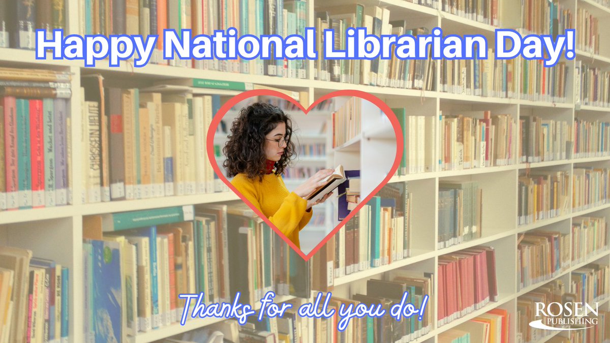 On #NationalLibrarianDay we’re celebrating the awesome librarians helping bring communities together and inspiring a love of books and learning!

#education #library #librarians #LibrarianDay #books #readingisfundamental