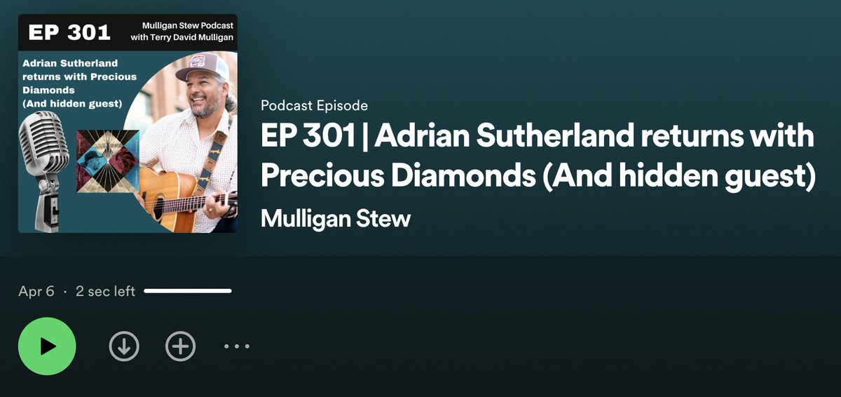 Shoutout to Terry Mulligan of @ckuaradio @MulliganStew for the interview with Adrian & surprise guest - producer of PRECIOUS DIAMONDS @colinlinden. Their lively chat gave us a peek into the album's creation, with some laughter and insights 💙 mulliganstew.ca/2024/04/06/mul…