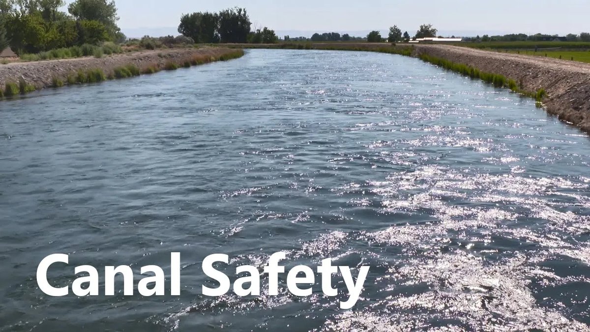 🌊 #WaterSafety 🌊 As the weather heats up remember canals are not for play. The water runs fast, cold and deep. Keep your family safe by staying away. ​ youtu.be/LegJFlaZlMc?si…
