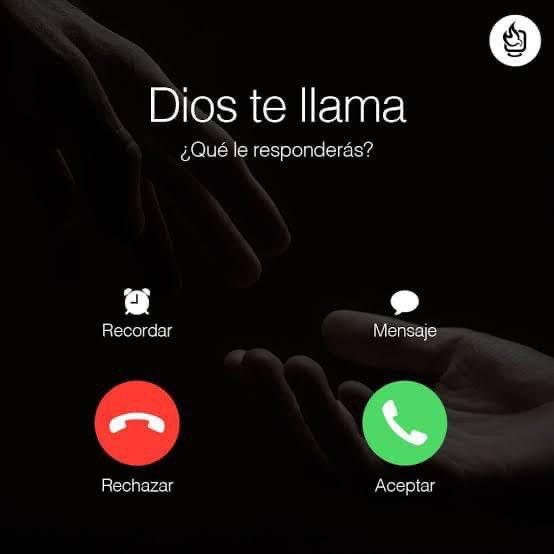 eddisin7's tweet photo. Dios te llama. 📲📞

#Diostellama #Oración https://t.co/q5EZSs0Si1