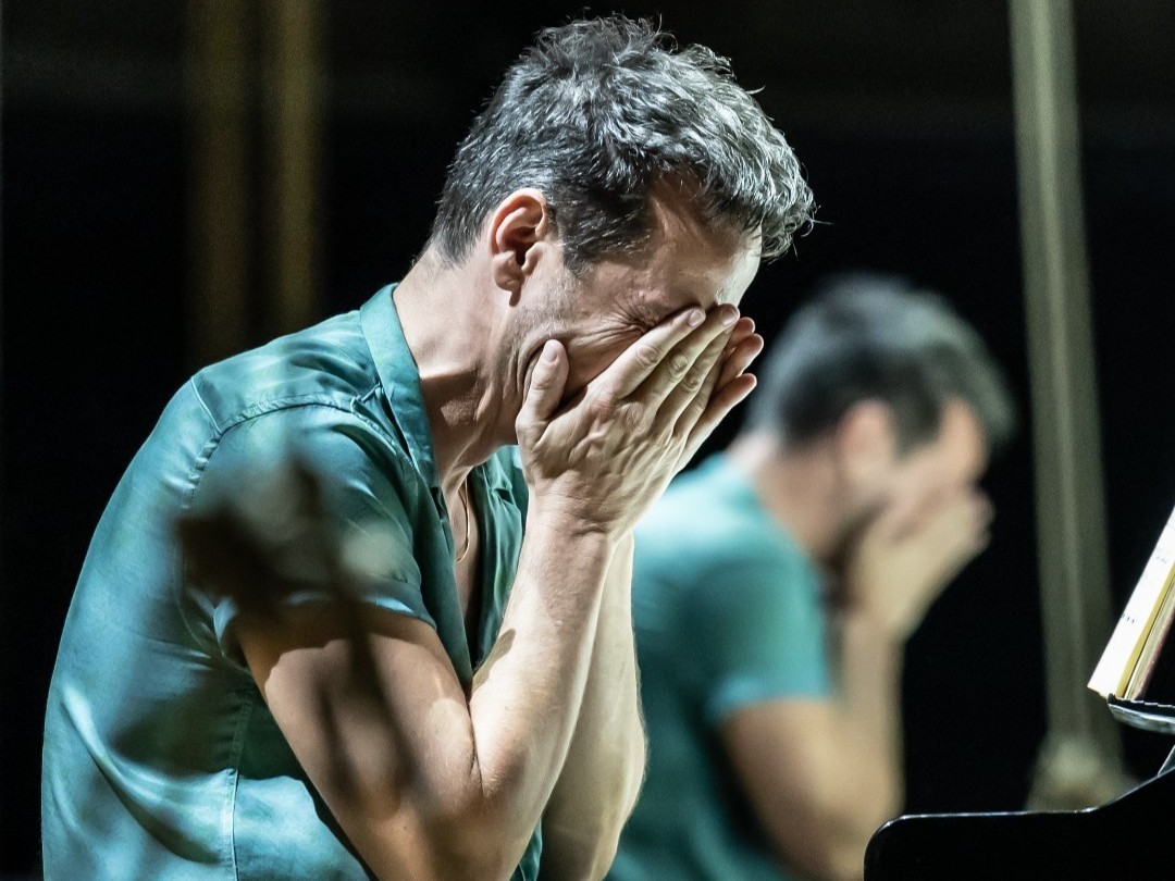 NationalTheatre's tweet photo. Us contemplating #Vanya leaving cinemas 🥲 

It's your last chance to watch Vanya  in select cinemas with @NTLive. 

Presented by Wessex Grove, Gavin Kalin Productions, and Kater Gordon.

📸 @marcsbrenner https://t.co/Tilx0GgUEn