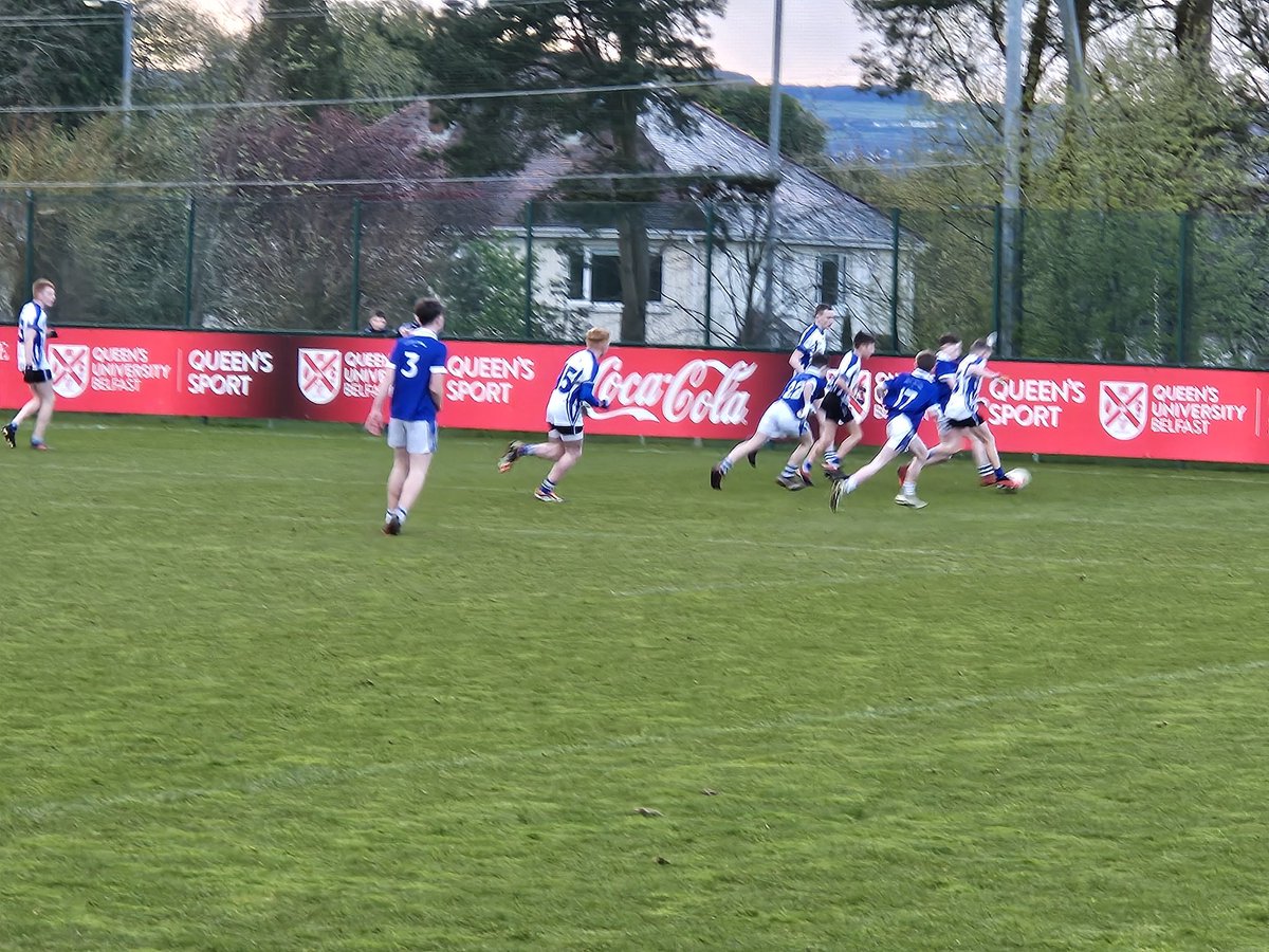 LATEST @DanskeBank_UK D'ALTON CUP FINAL 🟦⬜ @st_colmans 1-8 ⬜🟦 @StPatsMaghera 1-11 Second Half 30 mins