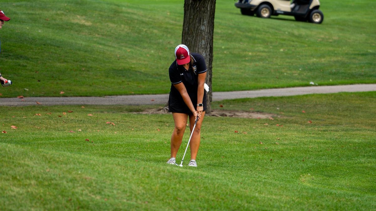CoeAthletics's tweet photo. Mills' personal-best 75 leads Women's Golf to second-place finish at Mount Mercy Invite.

@CoeKohawkGolf 
📰https://t.co/8pMuHiuHoE

#KohawkNation https://t.co/71nMZ0f3IF