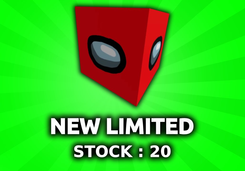 🚨NEW FREE LIMITED🚨
Name : Red Crew Cube
Stock : 20
Game Link : roblox.com/games/84540931…
Item Link : roblox.com/catalog/171717…
Follow For New Roblox News! 🌟
#RobloxUGC #ROBLOX #RobloxDev #RobloxFreeUGC #RobloxLimitedUGC #FreeUgc