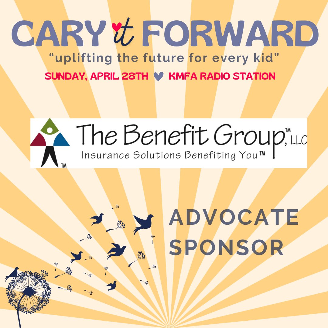 Our deepest thanks for your belief in our mission and the impact we have on students! We cannot do it alone! Learn more & purchase tickets now click here give.hellofund.com/CARY_Forward_2… 
Thank you to The Benefit Group #TogetherWeCan #MakeADifference #ResilientYouth