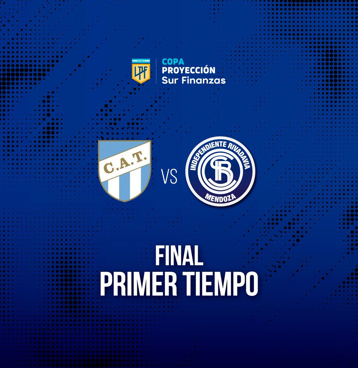 #CopaProyecciónSurFinanzas2024 #Fecha9 #AtlTucumanCSIR ⏸️¡Terminó el primer tiempo! @ATOficial 1-1 CSIR ⚽️ Emiliano Saliadarre #ArribaLaLepra #HoyJuegaLaReservaCSIR