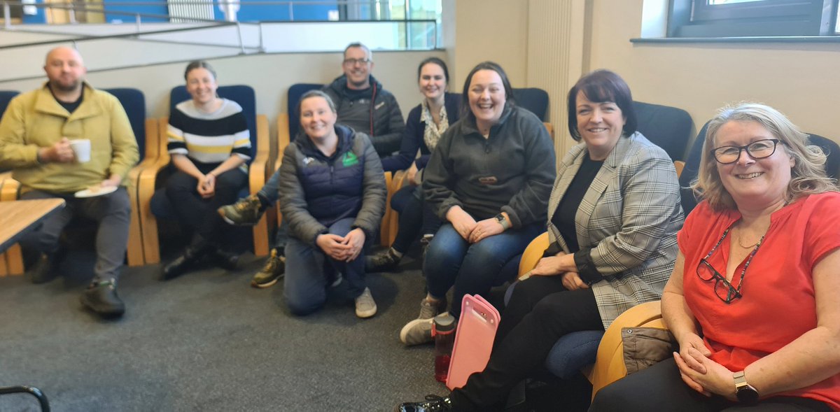 .<a href="/NICVA/">NICVA</a> <a href="/NICVAsandra/">Sandra Bailie</a> an amazing morning with our <a href="/ILM_UK/">ILM</a> level 3 leadership and management learners. Each  delivered a fantastic presentation.  So very chuffed 😊