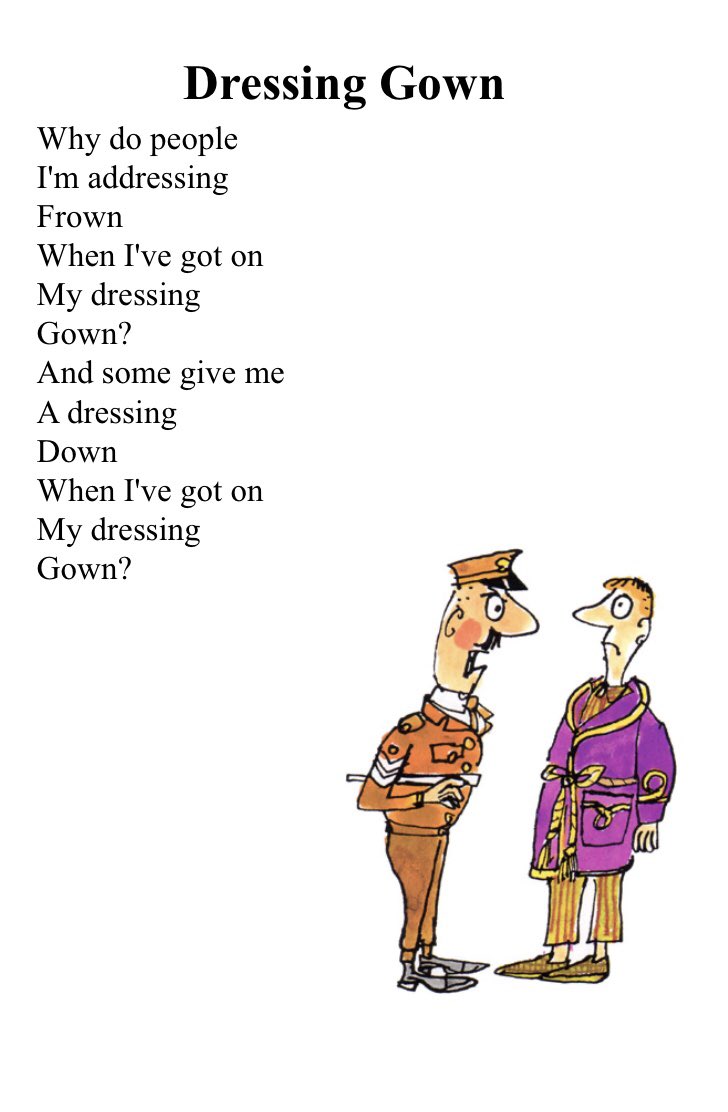 My #DressingGown poem