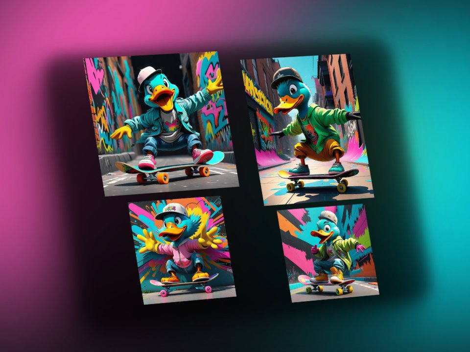 **D*CKING DUCK**
$stelAI #AIArtwork