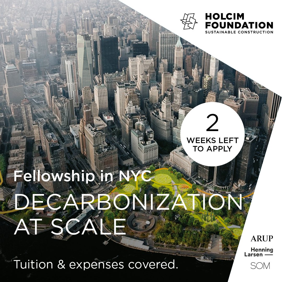 Holcim Foundation tweet media