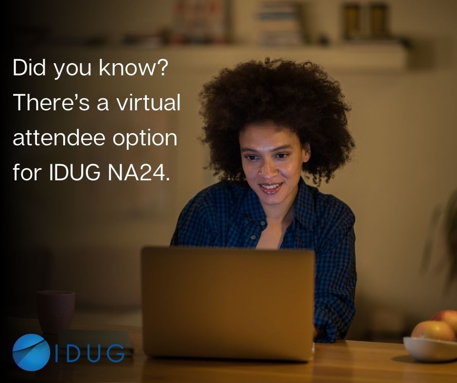 Did you know? You don't have to come to Charlotte to experience #IDUG #NA24 (but we hope you will). Click to see the virtual agenda by day - buff.ly/3xvDlF9