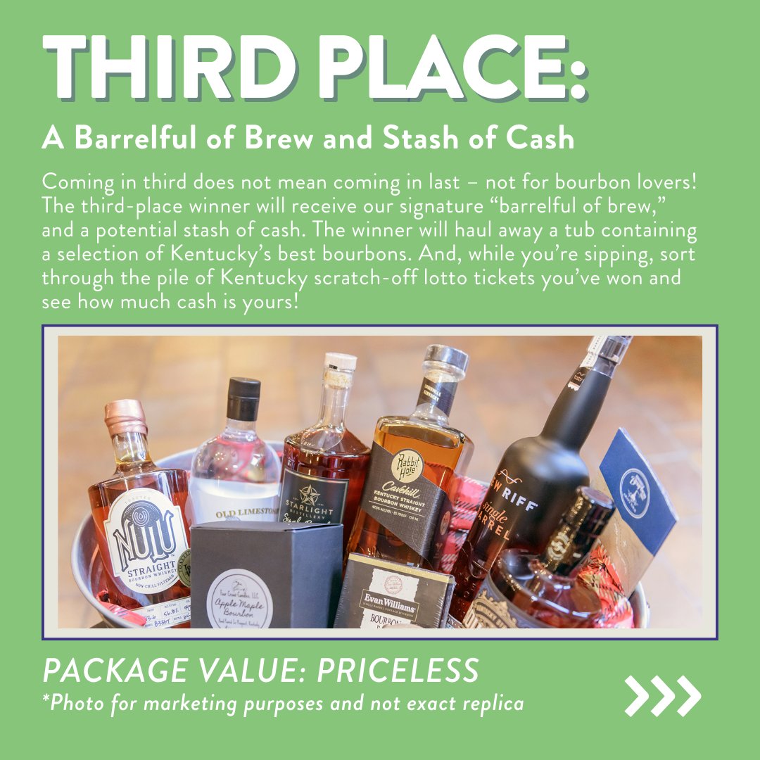 Each $25 ticket supports the Louisville Bar Foundation. The winner will be announced next Thursday, April 25 at the 2024 Bench &amp; Bar Social.
Purchase your raffle tickets: bit.ly/3PHEXlo
Register for this year's Social: bit.ly/4c8ODyS