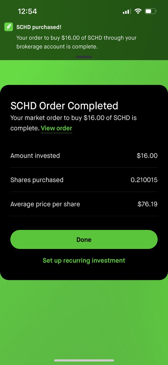 Week 16 of $SCHD challenge complete. Headlines aren’t changing this weekly investment for me.