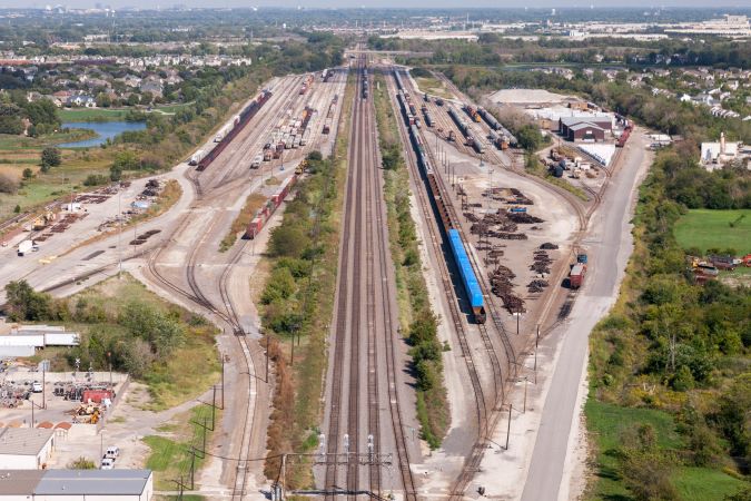 Aurora, Illinois, a western neighbor to Chicago, is where BNSF got its start 175 years ago. A short track set BNSF’s destiny into ‘loco-motion’ and grew into a 32,500 mile network. Read more about Aurora on Rail Talk at bit.ly/3xFNCyP #auroraillinois #railroadhistory