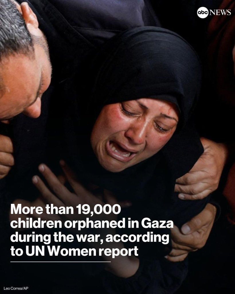 LATEST: More than 10,000 women have been killed in Gaza during the war, according to a report from UN Women, the United Nations’ entity for gender equality and women's empowerment.

Out of those women, 6,000 were mothers, who have left behind 19,000 orphaned children,