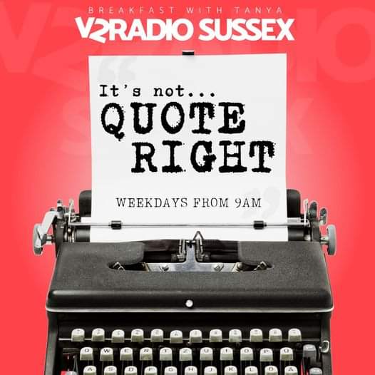 Play It's Not Quote Right on the V2 Radio Breakfast Show.... Let’s change this quote by Will Ferrell 'Before you marry a person, you should first make them ___________________ to see who they really are.' 👇👇 facebook.com/share/p/g3oStt…