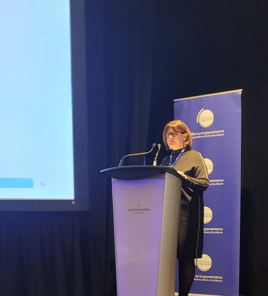 The Chief Actuary Assia Billig presented scenario analyses on how #ClimateChange impacts the Canada Pension Plan.

Thank you to the Institute for governance of private and public organizations for having us!

#SocialSecurity