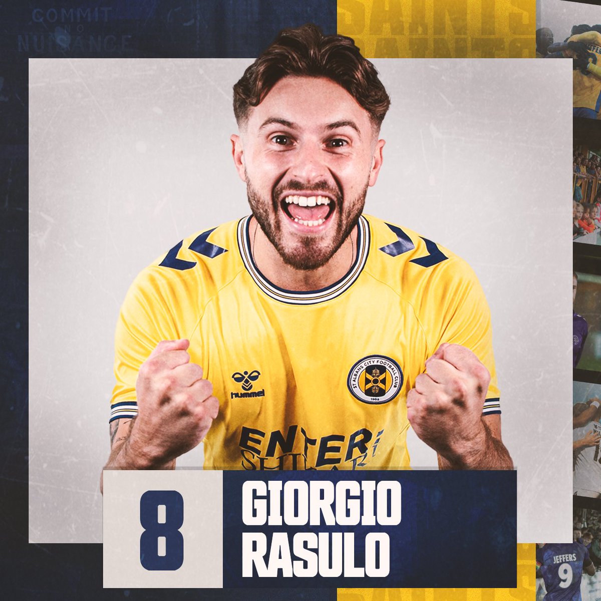 St Albans City FC (@stalbanscityfc) on Twitter photo 8' GOALLLLL! Rasulo finds space in the box, and hits it across the goal, which fires into the top left hand corner. 
Saints 1 - 0 Hampton & Richmond
π»mix926.com/listen-football
#SACFCπ 8' GOALLLLL! Rasulo finds space in the box, and hits it across the goal, which fires into the top left hand corner. 
Saints 1 - 0 Hampton & Richmond
π»mix926.com/listen-football
#SACFCπ