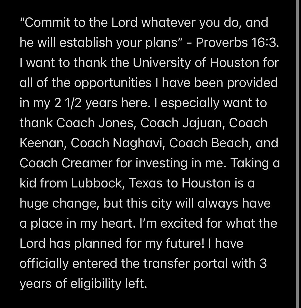 KarsonJones7's tweet photo. Thank you Houston! https://t.co/NyHiZkfkYJ