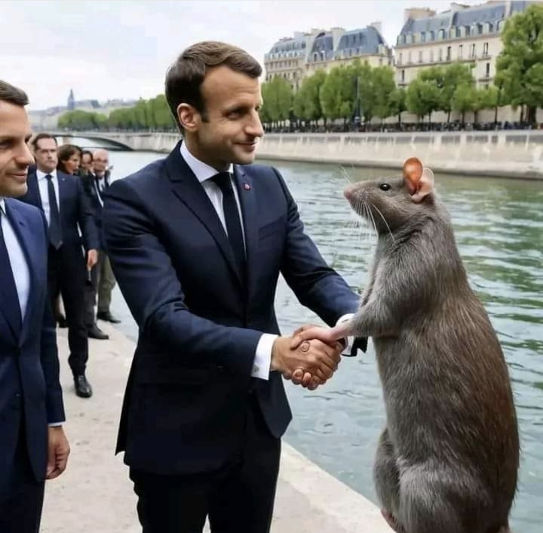 #macron et le #JO2024...