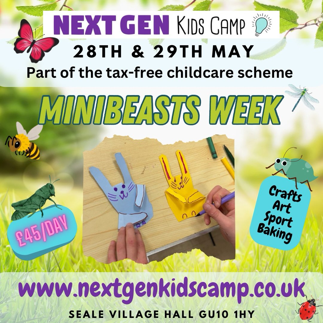 Come and join us being creating, having fun &amp; learning 😎 3-7 year olds 🎨 9am till 4pm with early and late pick up available. Book up while we have spaces 💫
#surreylife #surreyparents #surreymums #guildford #guildfordmums #farnham #farnhammums #puttenham #lovefarnham #godalming
