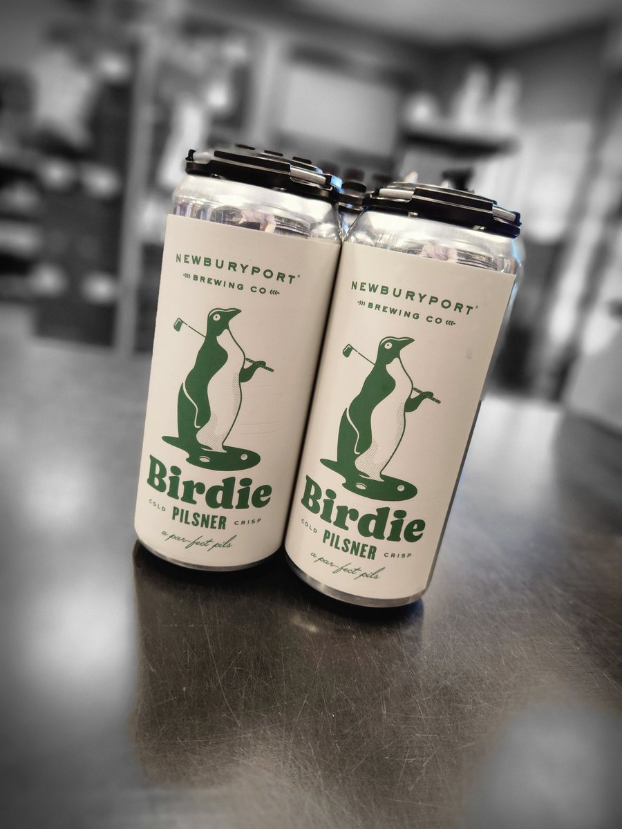 Birdie Pilsner from the folks at @nbptbrewing_me now in #stoneham Redstone Liquors App and website