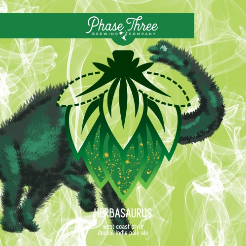 tumanstap's tweet image. One of the beers we are tapping at our #420Tapping: #PhaseThreeBrewing Herbasaurus, West Coast #DoubleIPA. Super dank; packed w/ a sticky, pungent combination of Eureka, Apollo, Simcoe, Columbus, and Centennial hops. More info: ow.ly/hCUi50Rcsao #chicagobeers #chicagobars