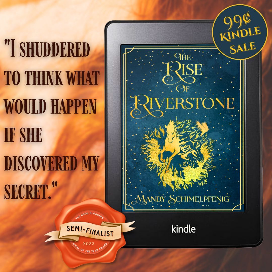 The Rise of Riverstone is on sale for $0.99 on #Kindle until 4/23!
When Laria is forced to watch her world burn, she'll have to decide whether to resign herself to fate or become the hero she never believed she could be. 
#indieapril #kindlesale #booksale #indieauthor