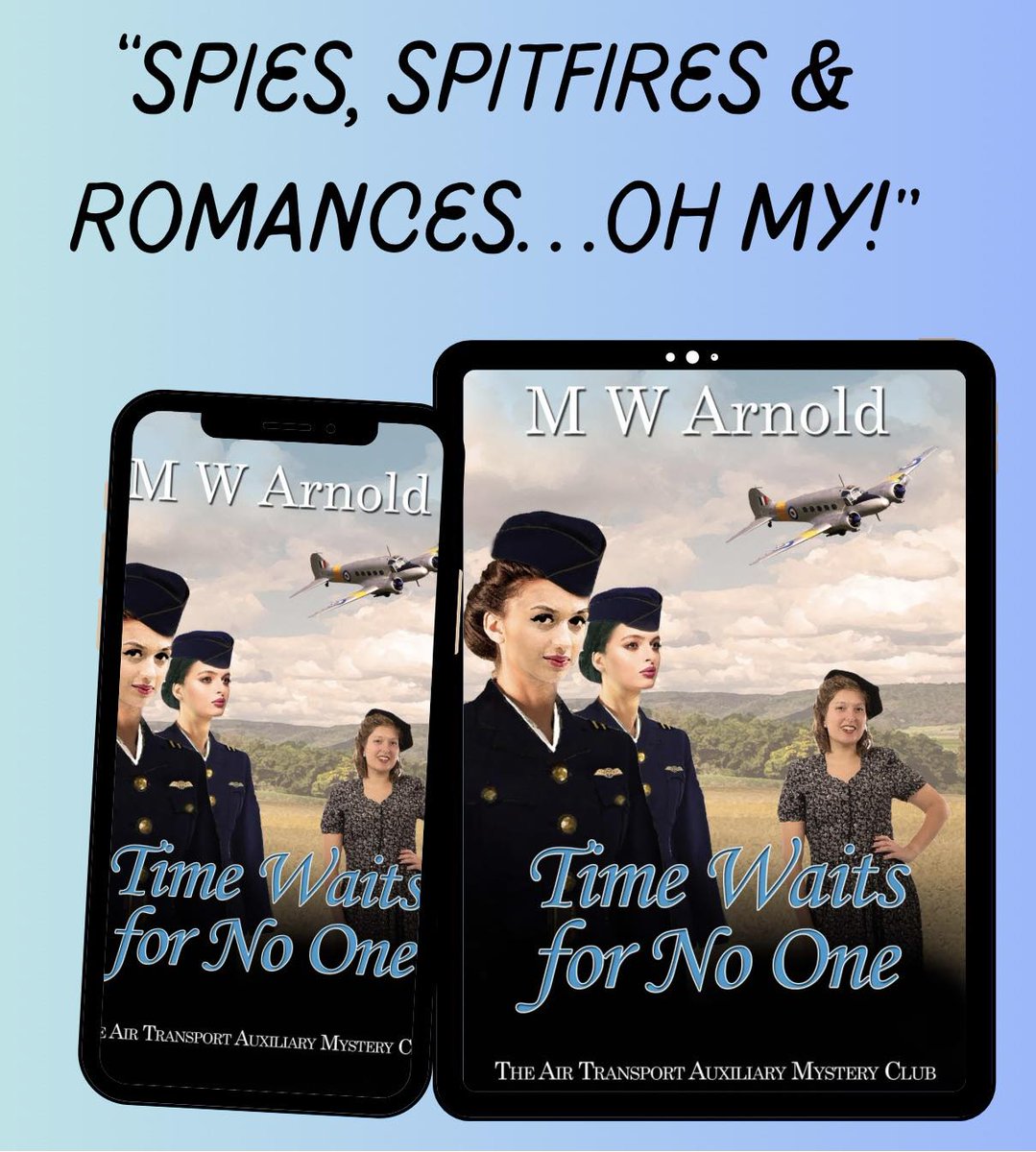 'M W Arnold has once again written an absorbing historical read full of strong women that leap off the pages...' #Review of 'Time Waits For No One’ by @bookishjottings mybook.to/TWFNO #Historical #mystery #Romance #BookTwitter #BookBoost @WildRosePress