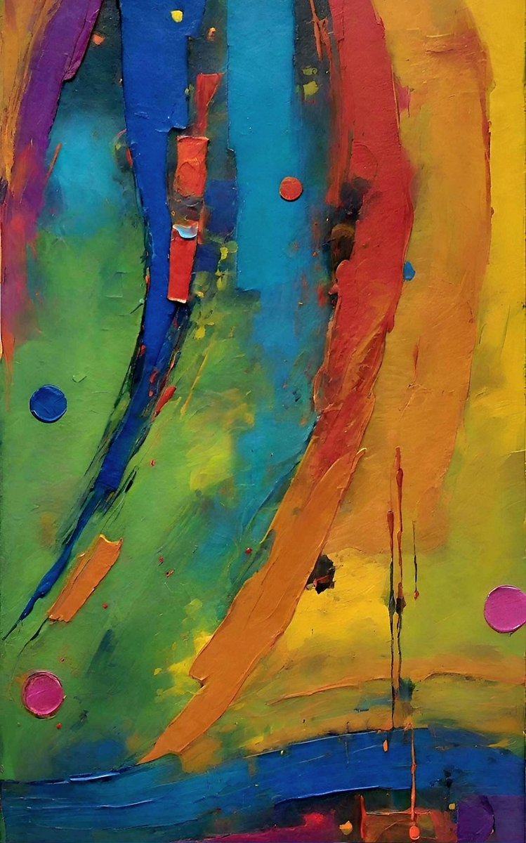 Vibrant Abstract Art Nft 🎨 By Neil Saxton #abstractart #abstractpainting #NFT #Nfts #NFTMarketplace #NFTartists