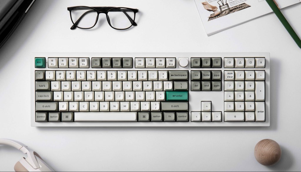 @svpino I'd rather go with Keychron's Q Max series.

Mechanical switches; macOS support; Bluetooth + Dongle + wired connectivity; metal build; QMK & VIA programmable - no proprietary app needed.

They have models for all keyboard layouts. Here's the one for the full keyboard layout.