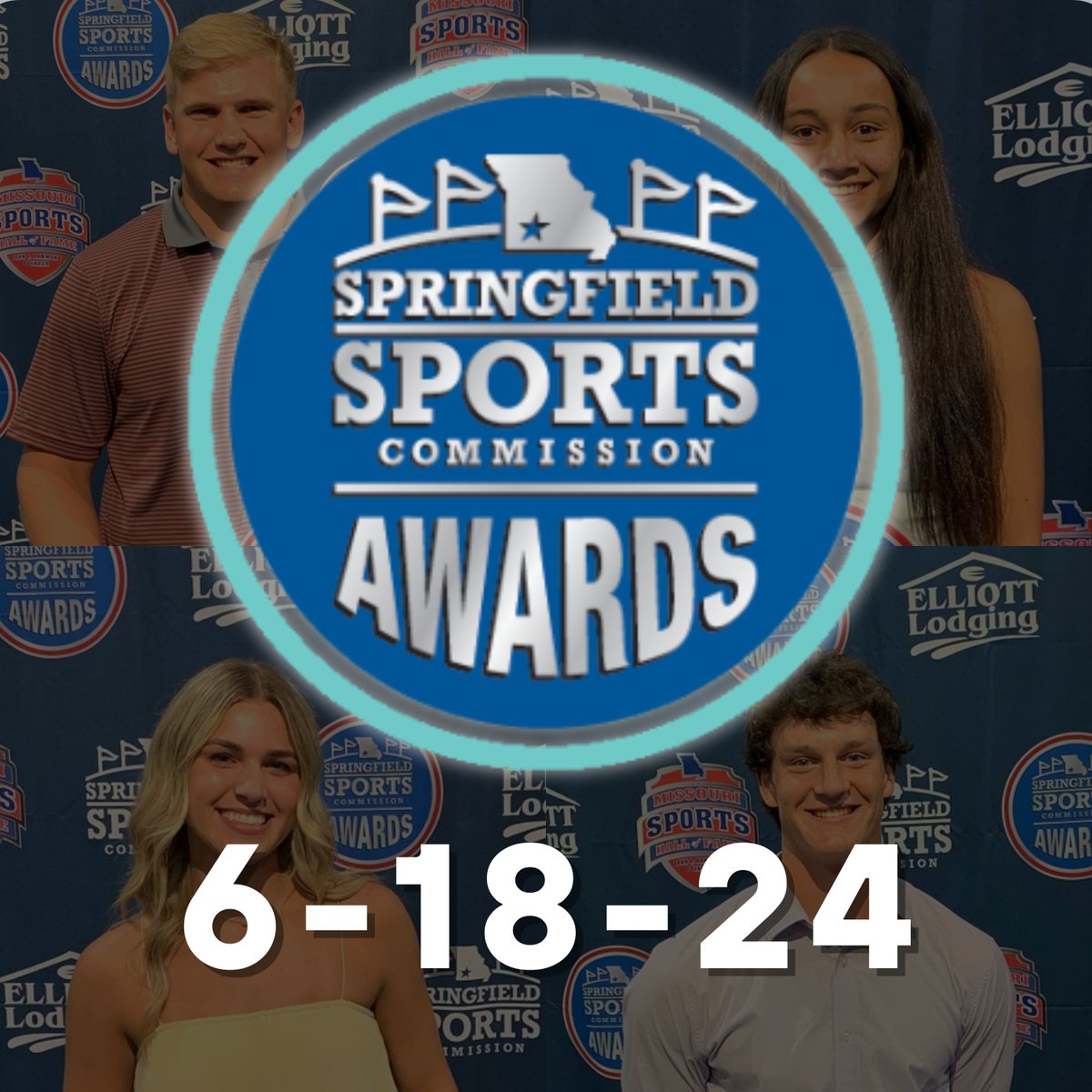📅SAVE THE DATE📅 The annual Springfield Sports Commission Awards return on June 18th. Join us for a night of recognizing the best of the best in high school sports across Southwest Missouri! Stay tuned for finalists who will be announced soon...