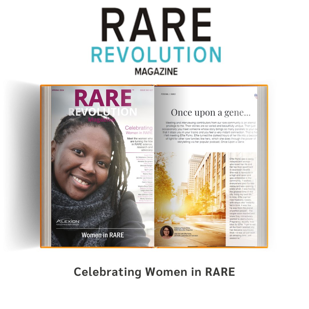 Check out the newest edition of @RareRevolutionM featuring some incredible Women in RARE. Thank you for including me alongside so many badasses. #RareDisease #CTNNB1 rarerevolutionmagazine.com/previous-editi…
