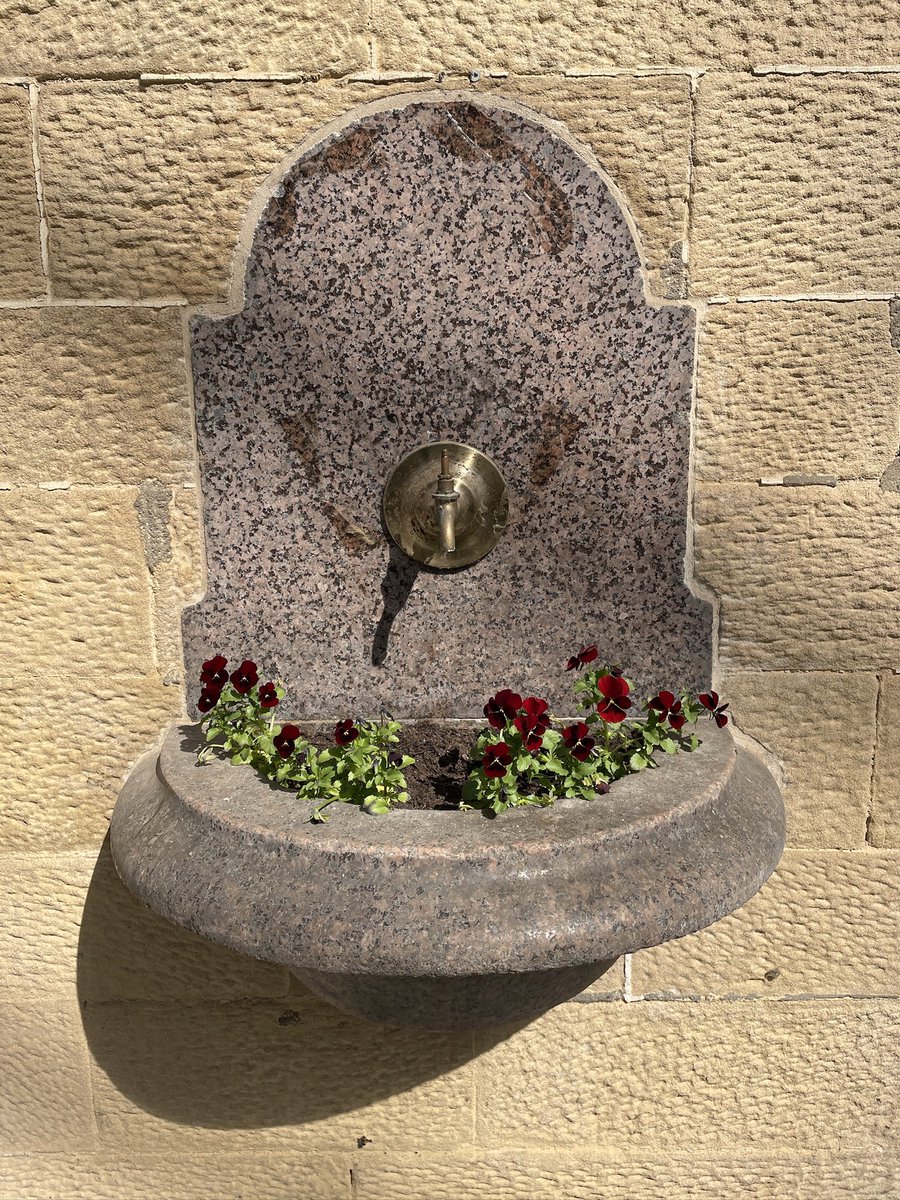 Came back to York via Carlisle today and spotted this lovely re-use of a drinking fountain.