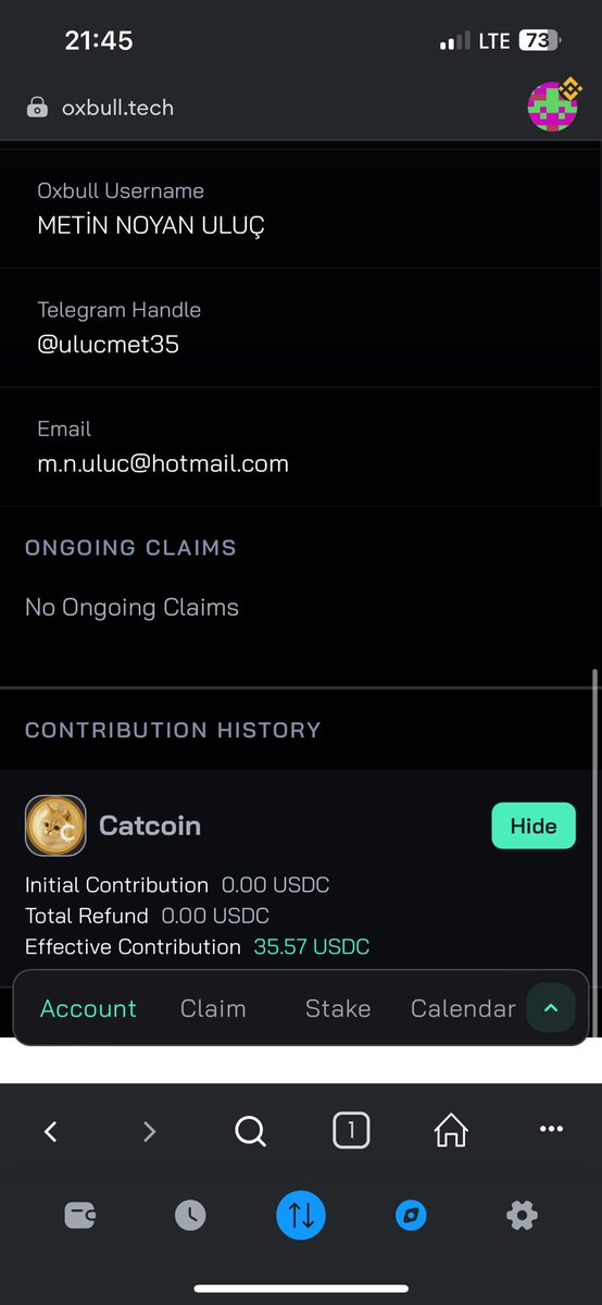 @Oxbull5 @RedactedDotDog I have got catcoin but ı cant do claim how can I do? Please help me oxbull