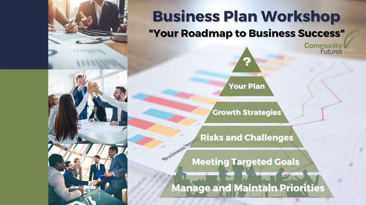 Ready to take your business to new heights? Join us on April 17, 2024, for a game-changing business plan workshop! 📈 Learn how to define your goals and craft winning strategies for success. Don't miss out! To register visit: eventbrite.ca/e/lunch-n-lear…