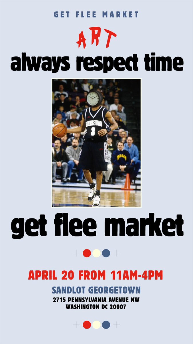 AlwaysRspctTime's tweet photo. We Will Be at @getfleemarketplace @sandlotgeorgetown Delivering an In Person Shopping Experience.

THIS SATURDAY 11-4pm
Sandlot Georgetown

#AlwaysRespectTime 
#ART https://t.co/WisLo9Vl1W