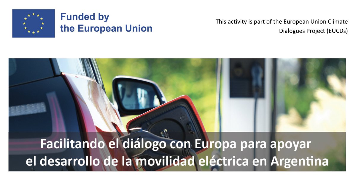 Adefa_Prensa's tweet photo. ADEFA participó del 3er. Taller del programa “Diálogo EU - Argentina – Desarrollando un entorno favorable para la electromovilidad en Argentina”, del proyecto EU Climate Dialogues Programme (EUCDs) financiado por la Unión Europea. https://t.co/ykmvbTj0Av