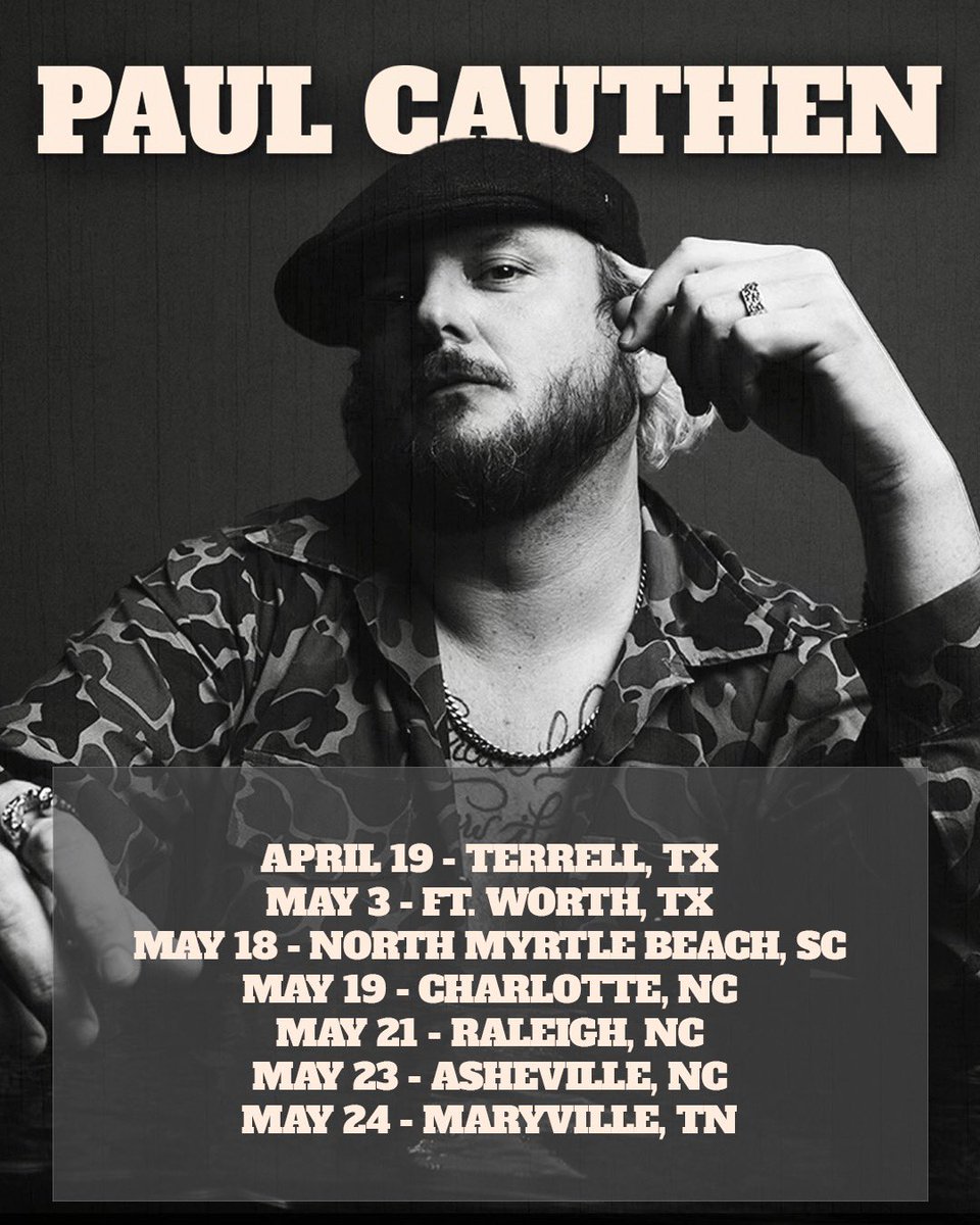 Y’all done did it! You asked for more dates and here it is! Tickets go on sale Wednesday 4/17 at 10am local time. Let’s hang! Link in bio.