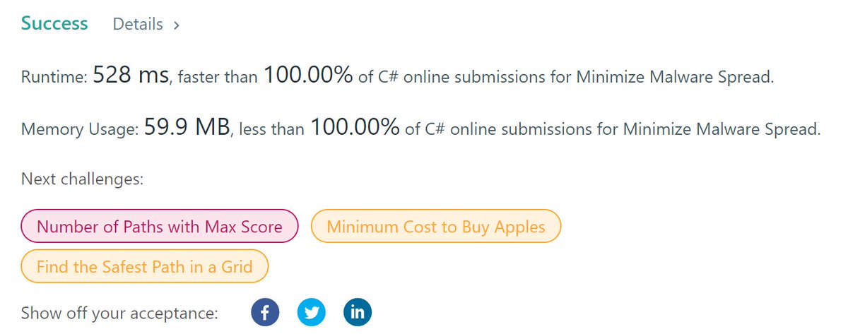 kopijmateusz's tweet photo. Nice, best solution again on leetcode. https://t.co/p9DT3oFDm4