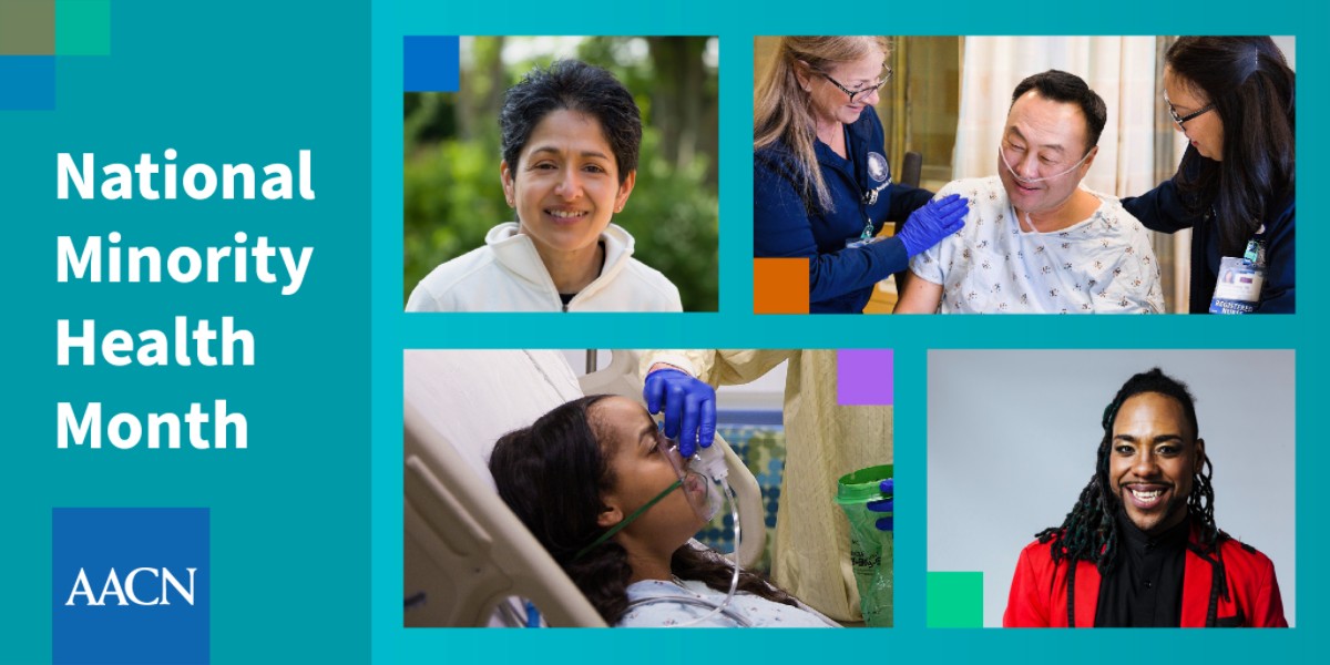 April is National Minority Health Month, a month to celebrate diversity and health disparities. Thank you to all the nurses who are dedicated to providing inclusive and equitable care that honors every individual's needs. #NMHM24